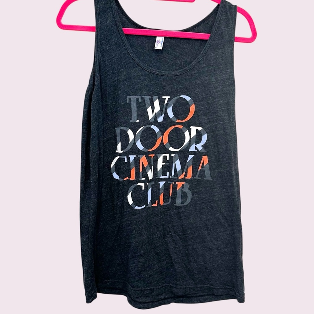 Two door cinema club logo tank
